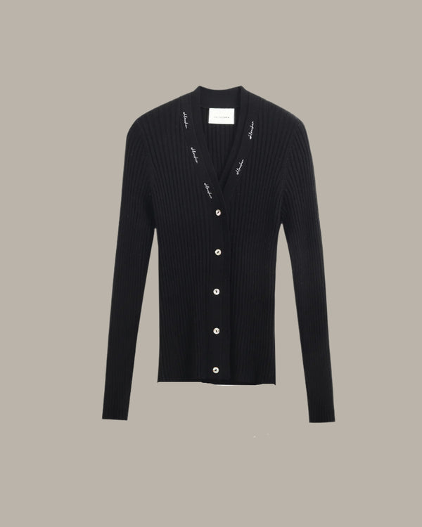 Embroidered Cardigan