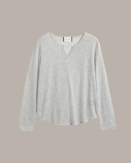 V Neck Long Sleeve Top