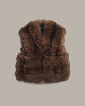 Fox Fur Gilet