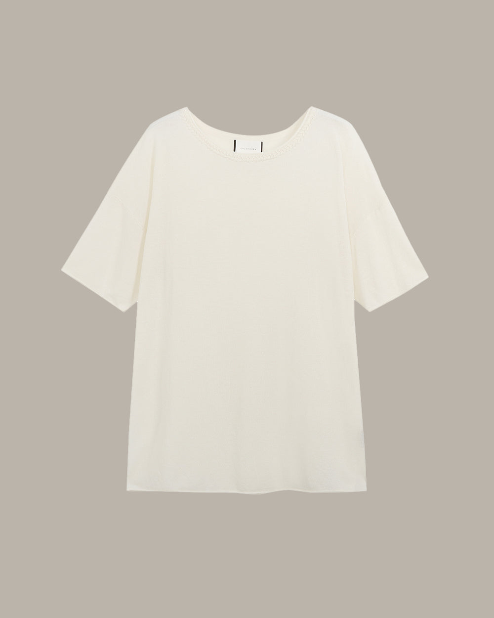 Braided Neckline Top