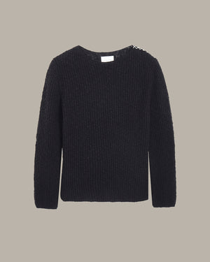 Stitch Accent Knit Sweater