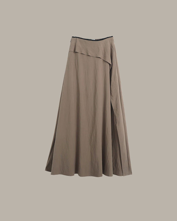 Flowy Detailed Midi Skirt