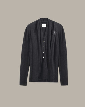 Faux Two-Piece Cardigan