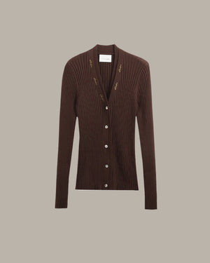 Embroidered Cardigan