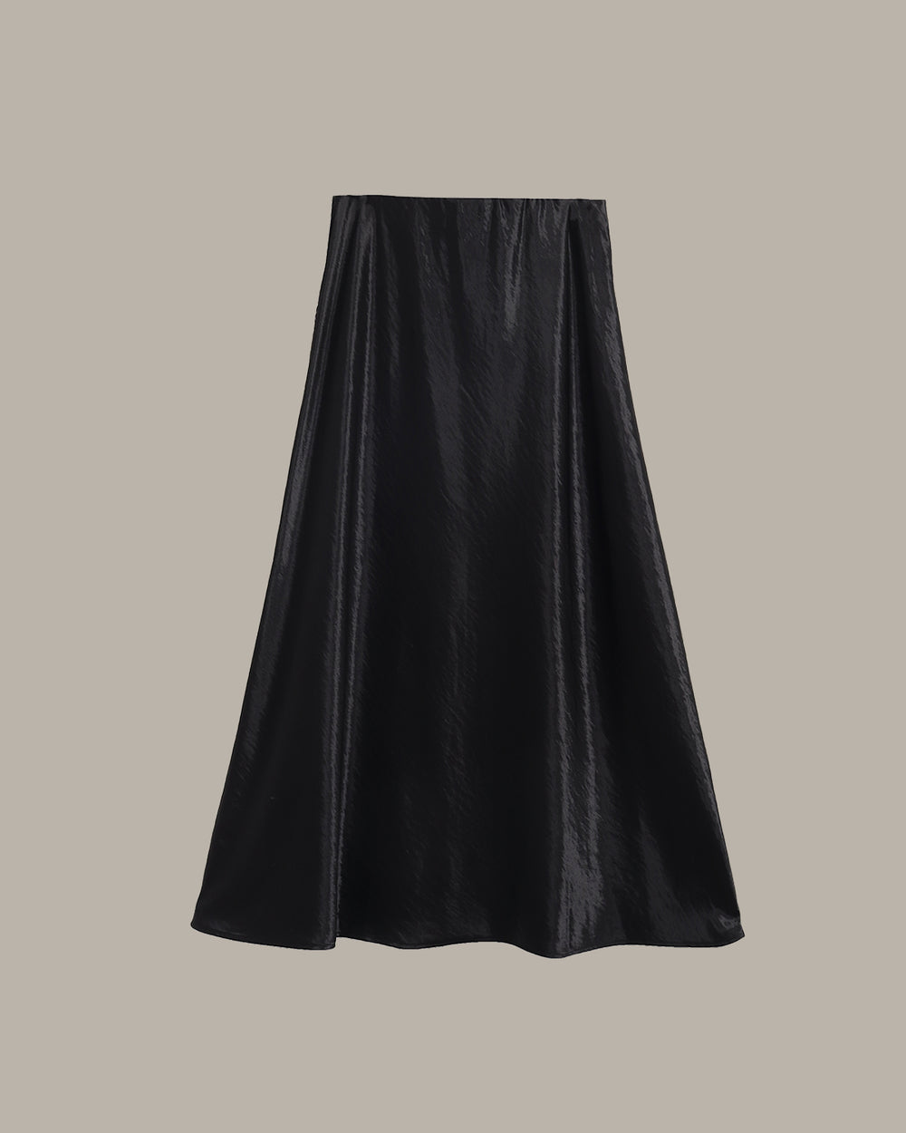 Satin Midi Skirt