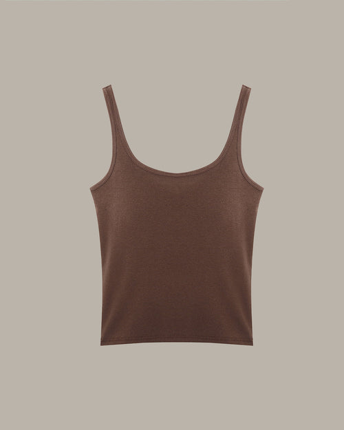 Cross-Strap Padded Tank Top