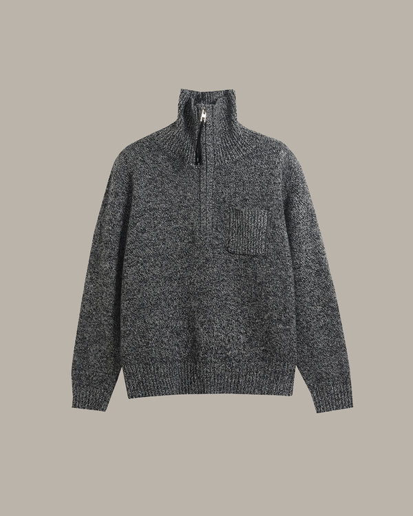 100% Wool Zip Top Jumper