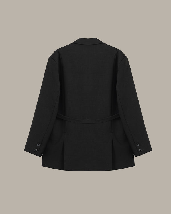 Oversized Belted Blazer