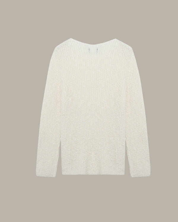 Stitch Accent Knit Sweater