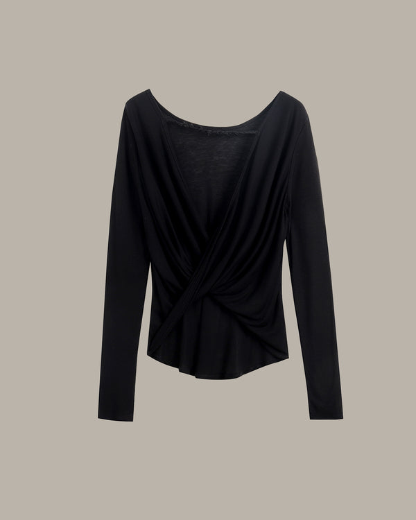 Back Twist-Detail Top
