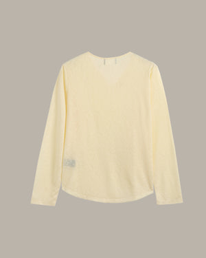 V Neck Long Sleeve Top
