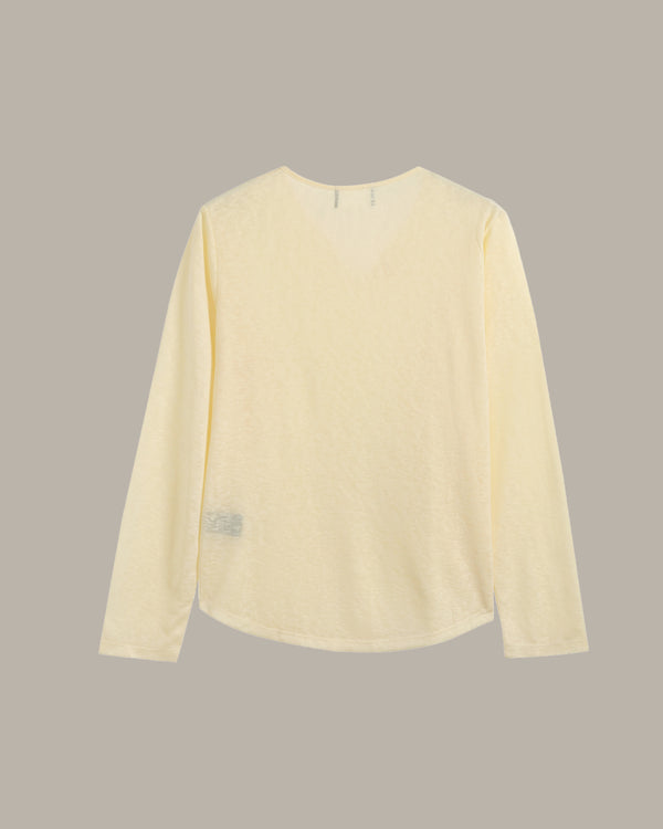 V Neck Long Sleeve Top