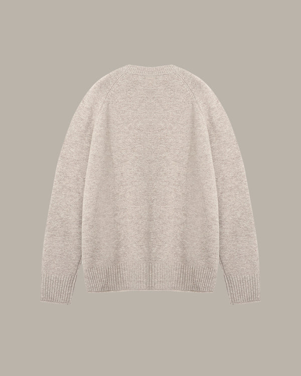 Wool Pullover Knit Top