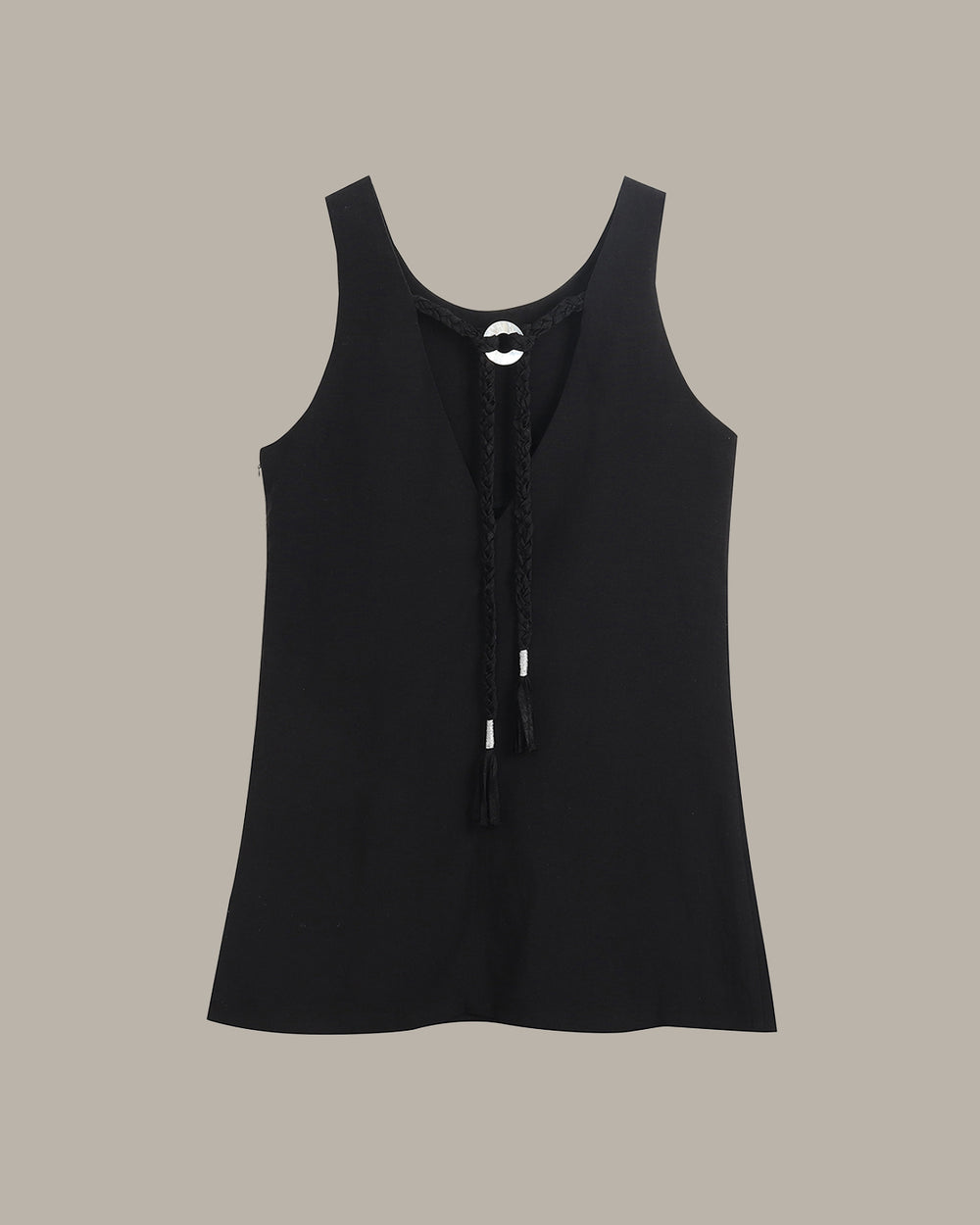 Clean Sleeveless Mini Dress