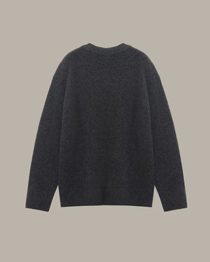 Wool Pullover Knit Top