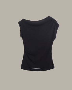 Cut Out Hem Off shoulder top