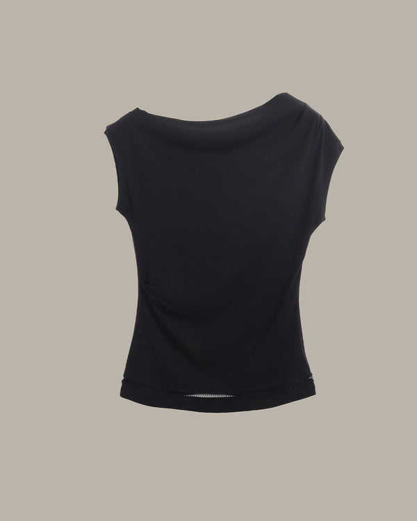 Cut Out Hem Off shoulder top
