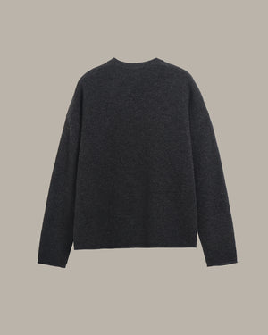 Heart Patch Wool Jumper
