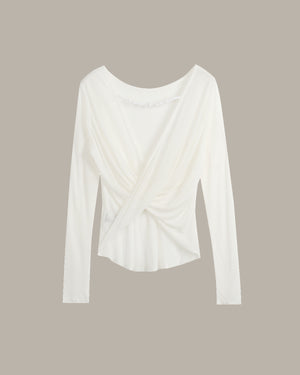 Back Twist-Detail Top