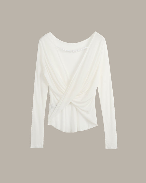 Back Twist-Detail Top