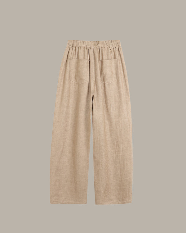 Beige pants on a beige background