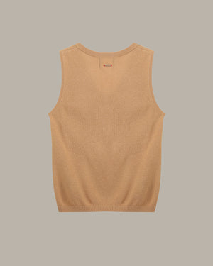 V-Neck Knit Tank Top