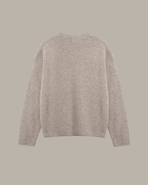 Heart Patch Wool Jumper