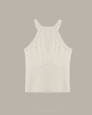 off White tank top on a beige background