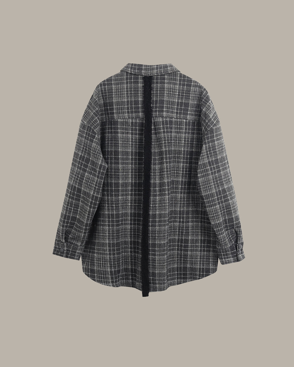 Plaid Flannel Shirt Jacket