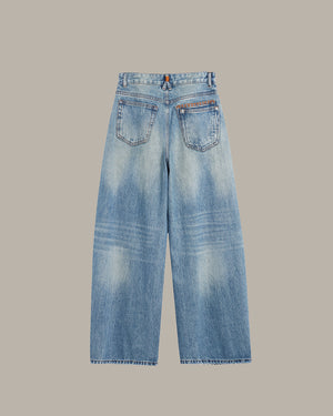 Double Flap Back Pocket Jeans