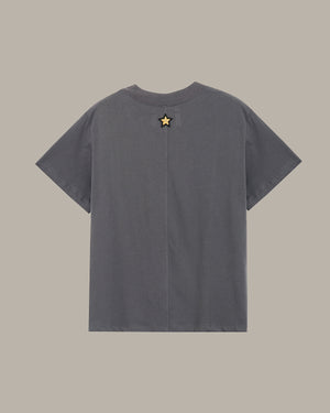Star Embroidery Short Sleeve Tee
