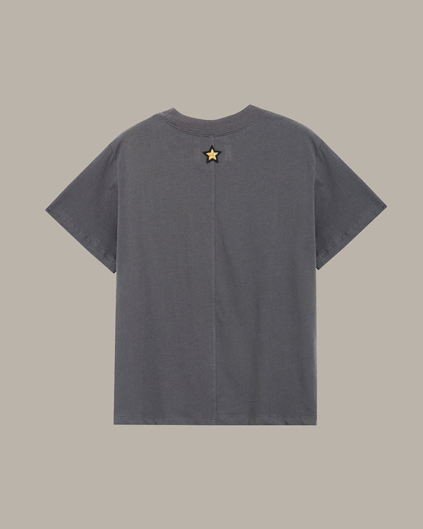 Star Embroidery Short Sleeve Tee