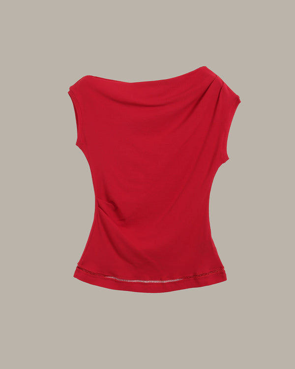 Cut Out Hem Off shoulder top