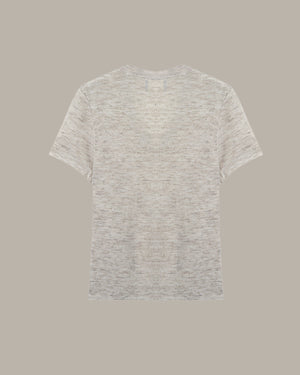 裝飾領口針織上衣