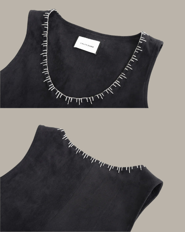 Suede Tank Top