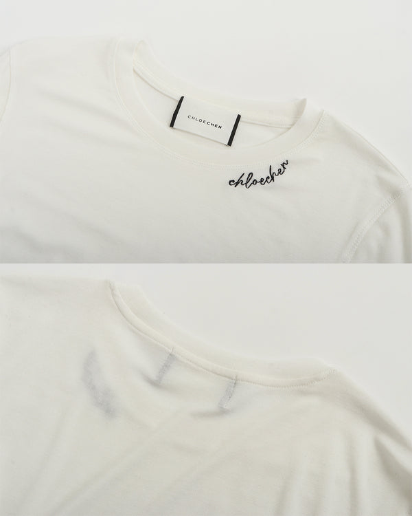 Embroidery Long Sleeve Top