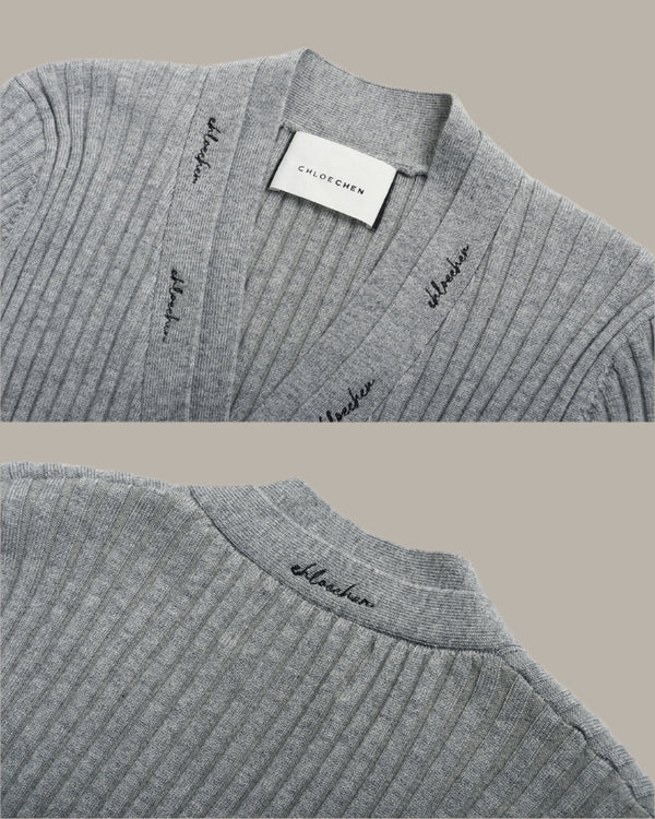 Embroidered Cardigan