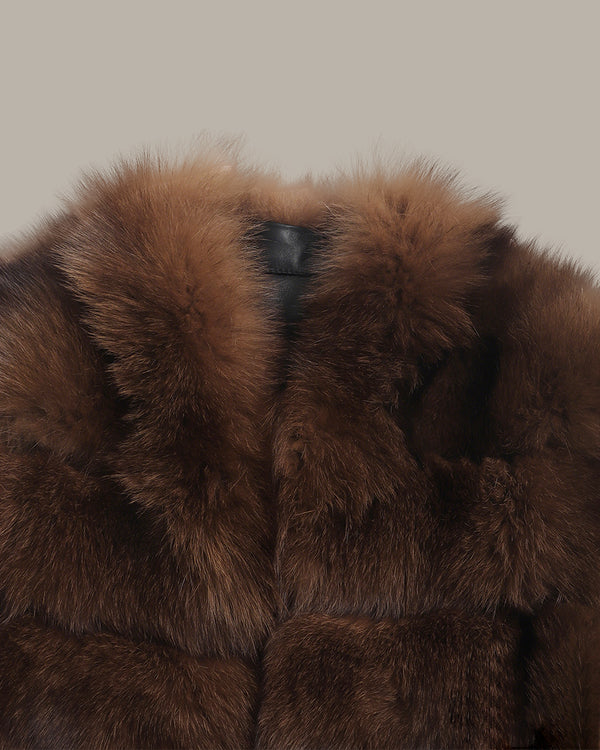 Fox Fur Gilet