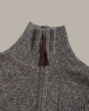 100% Wool Zip Top Jumper