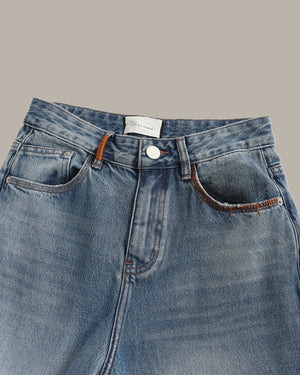 Decorative Stitch Jeans