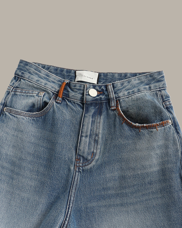 Decorative Stitch Jeans