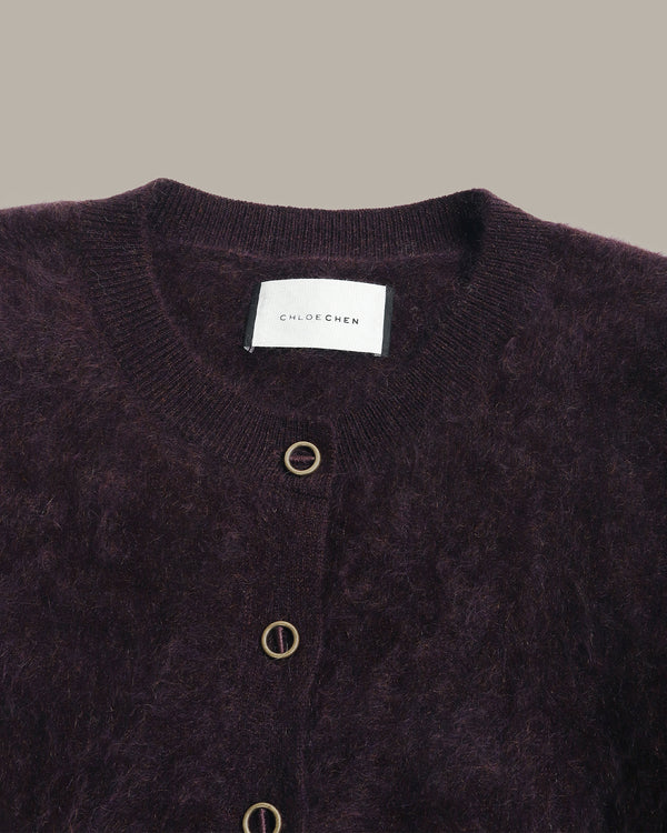 山羊绒针织开衫