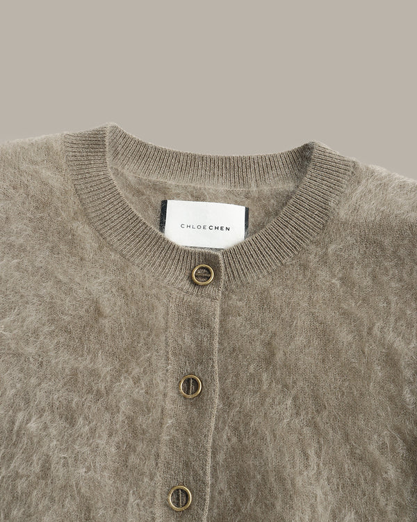 山羊绒针织开衫