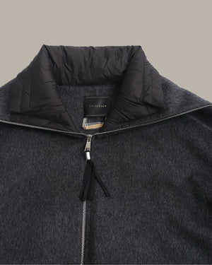 Wool-Blend Down Jacket