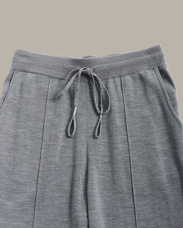 Casual Knit Trousers
