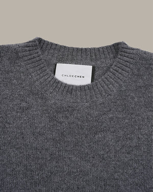 Crew Neck Cashmere Sweater