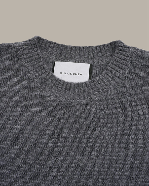 Crew Neck Cashmere Sweater