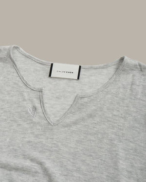 V Neck Long Sleeve Top