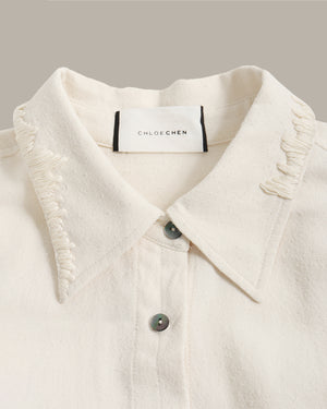 Stitch Detail Collar Shirt