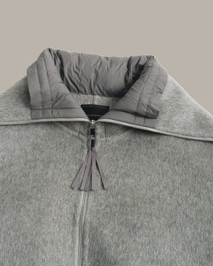 Wool-Blend Down Jacket